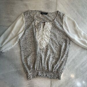 Just Cavalli Elegant Blouse in Classic Black